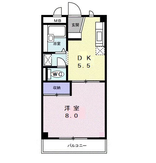 メゾンアヴェニール（302） 間取り図画像
