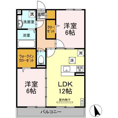 ヴェールテラス（103） 間取り図画像