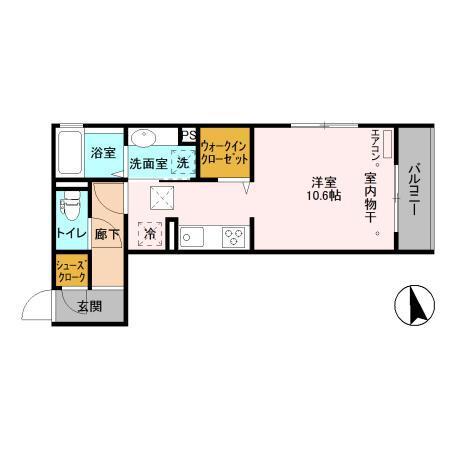 リノアイーナ（101） 間取り図画像