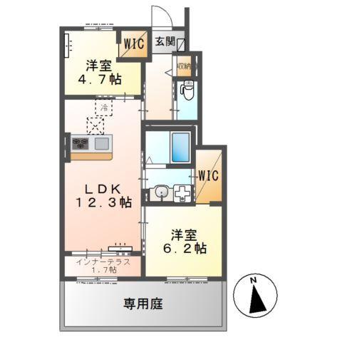 松戸市西馬橋相川町新築アパート（仮称） 間取り図画像
