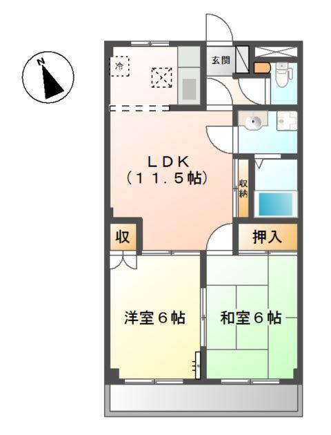 サンフィット渋谷 間取り図画像