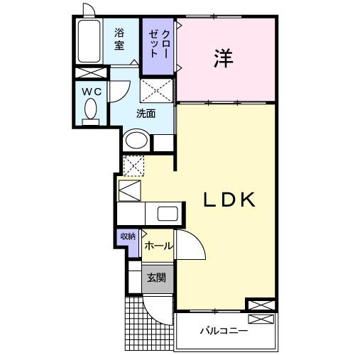 ブルックパレス（103） 間取り図画像