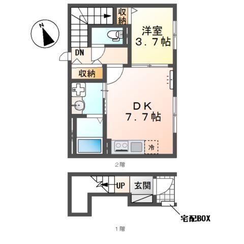 ＫＩＲＡＭＥＫＩ　〜煌〜 間取り図画像