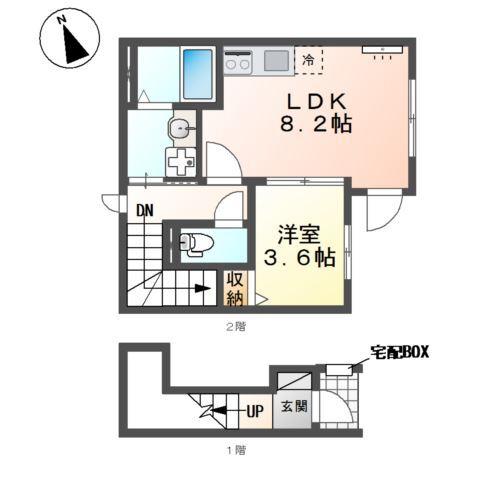 ＫＩＲＡＭＥＫＩ　〜煌〜 間取り図画像
