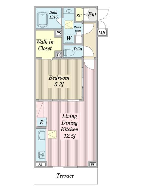 Ｃａｓａ ｒａｃｃｏｌｔｏ 間取り図画像