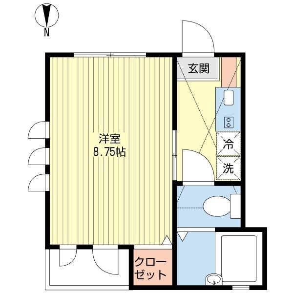 三ッ澤アーバンサイドＢ棟（101） 間取り図画像