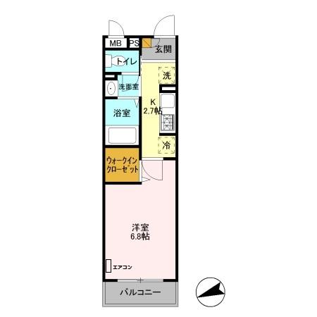 ガーデンソレイユ（206） 間取り図画像