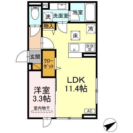 リオ　ポンテ（101） 間取り図画像