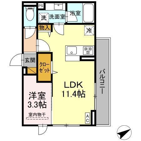リオ　ポンテ（301） 間取り図画像