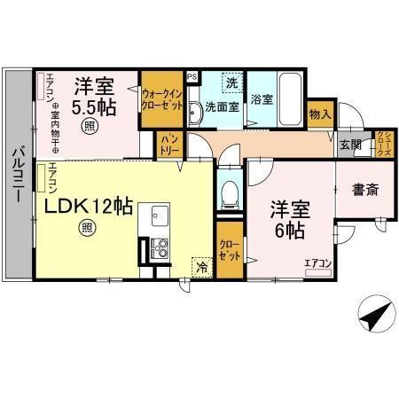 ポンテアルト（202） 間取り図画像