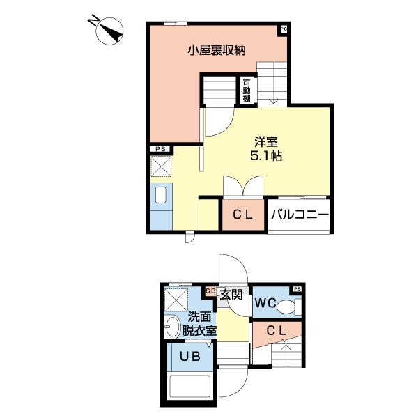 ＣＢ北柏ウイング（0103） 間取り図画像