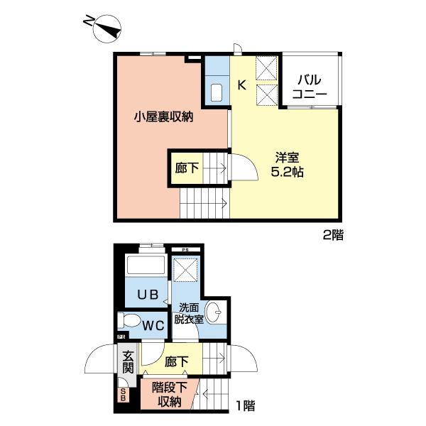 ＣＢ北柏ウイング（0201） 間取り図画像