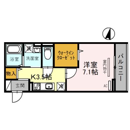 Resilience　A（201） 間取り図画像