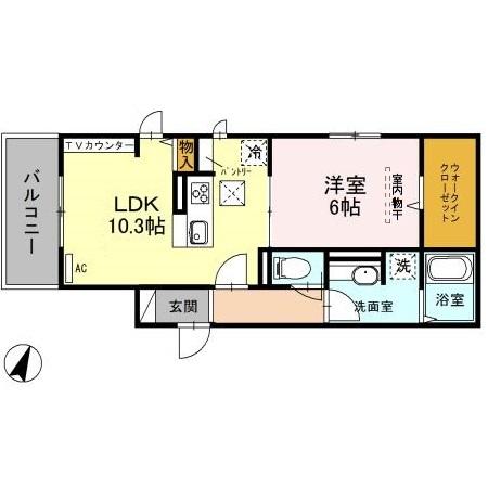 ルミエール（202） 間取り図画像