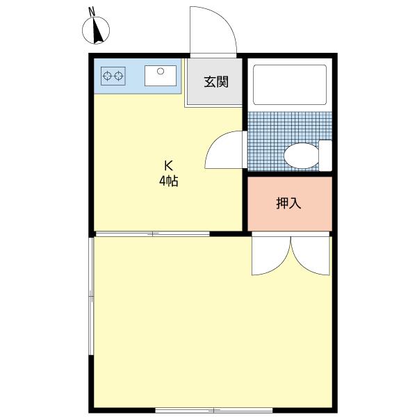 オーネットハイツ（0101） 間取り図画像