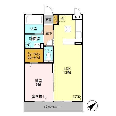 エスペランサ（102） 間取り図画像