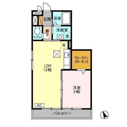 クレインコート　弐番館（106） 間取り図画像