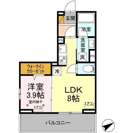 ウエストサイドレジデンス（210） 間取り図画像