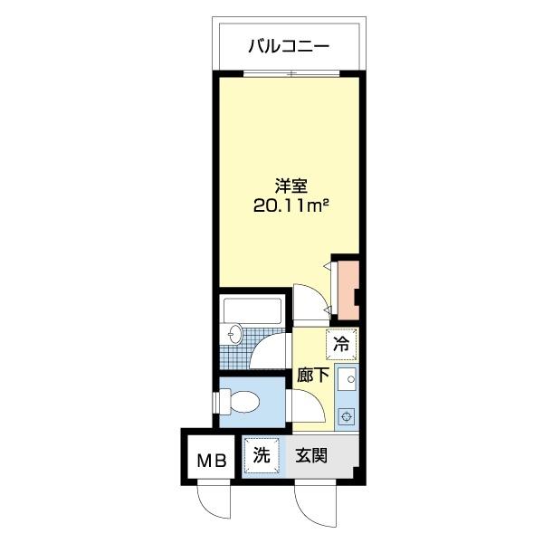 ＡｓａｋａＰｌａｚａＡ 間取り図画像