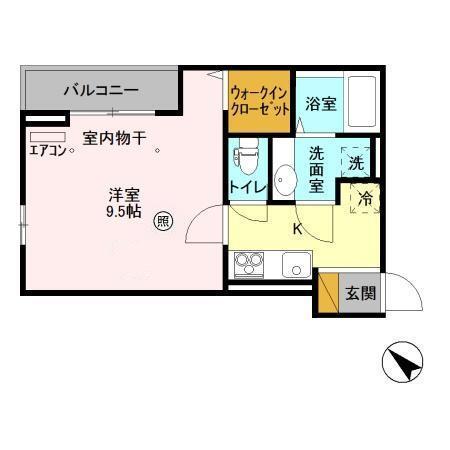 ウィン行徳（307） 間取り図画像