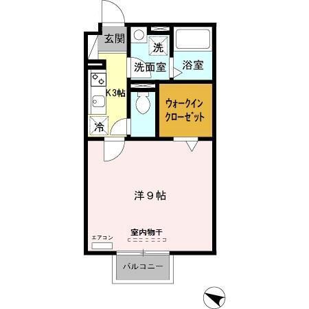メゾン・クオレ（205） 間取り図画像