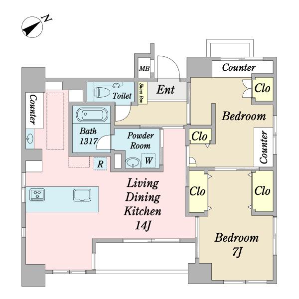 ナイスアーバン文京向丘（0303） 間取り図画像