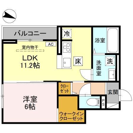 ソレイユ・ウエスト（106） 間取り図画像