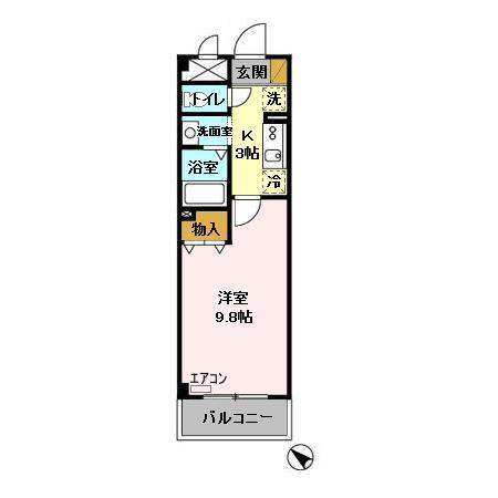 ラ・ヴェーヌ（303） 間取り図画像