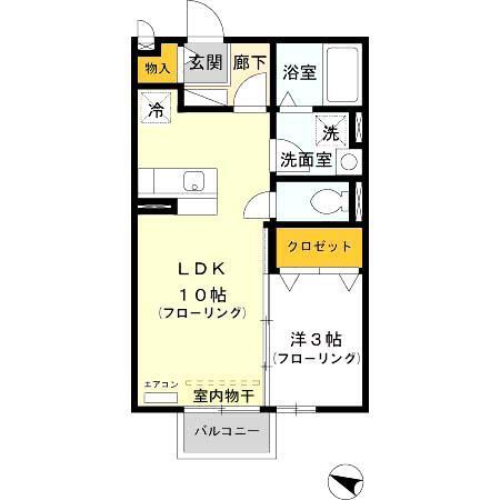 アネシス（202） 間取り図画像