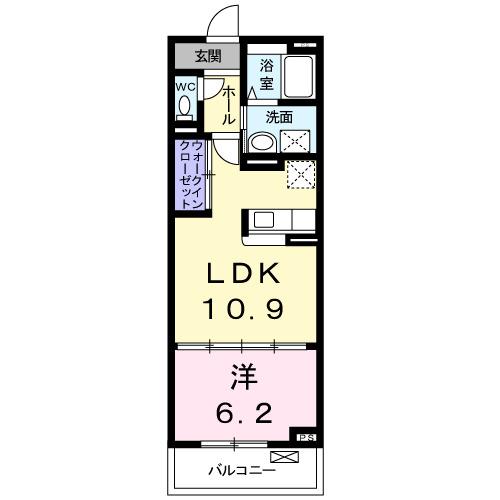 メゾン　ビオラティ（306） 間取り図画像
