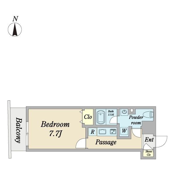 αＮＥＸＴ錦糸町 間取り図画像