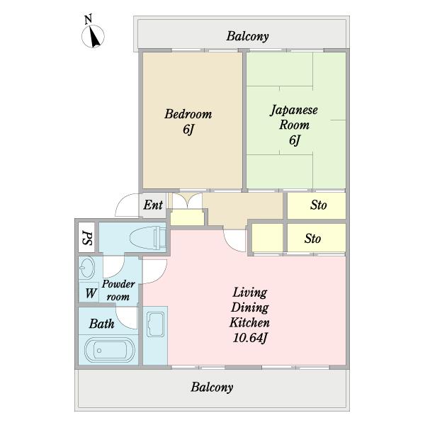 パークシティ白扇１号棟 間取り図画像