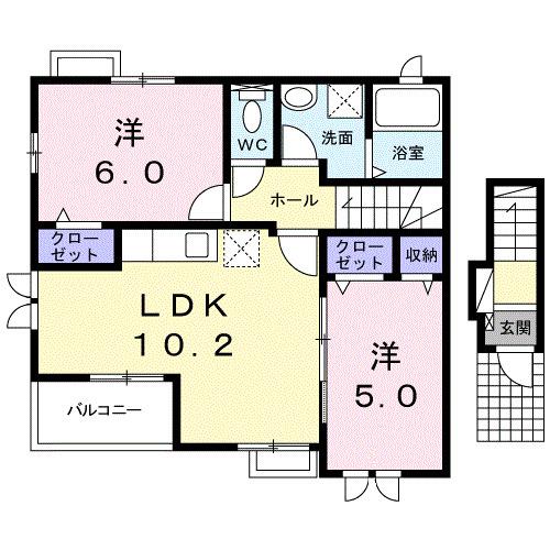 東京ＫＳニューレジデンス（201） 間取り図画像