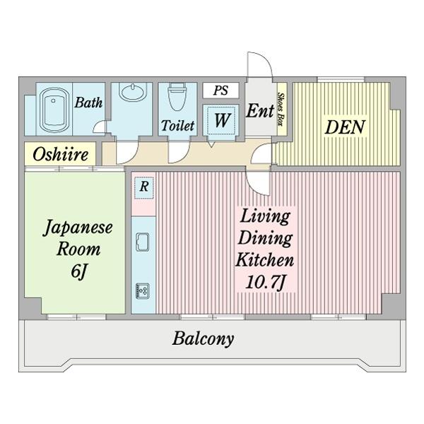 フェリオコート横浜反町（0502） 間取り図画像