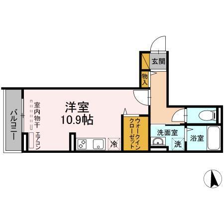 リサーナ（203） 間取り図画像