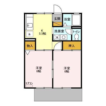 ポルク　Ⅲ（105） 間取り図画像