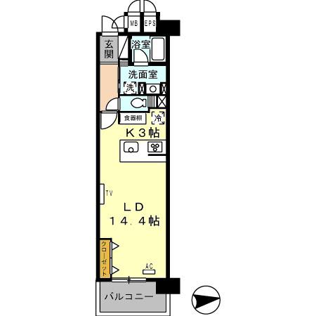 ロイヤルパークス西新井（1228） 間取り図画像