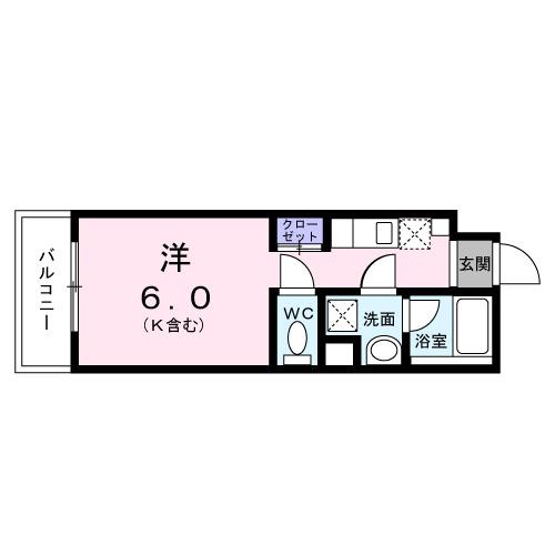ブルー　パレット　新宿中落合（403） 間取り図画像