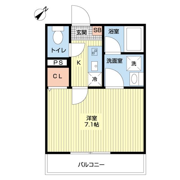 ルミナス川越（0102） 間取り図画像
