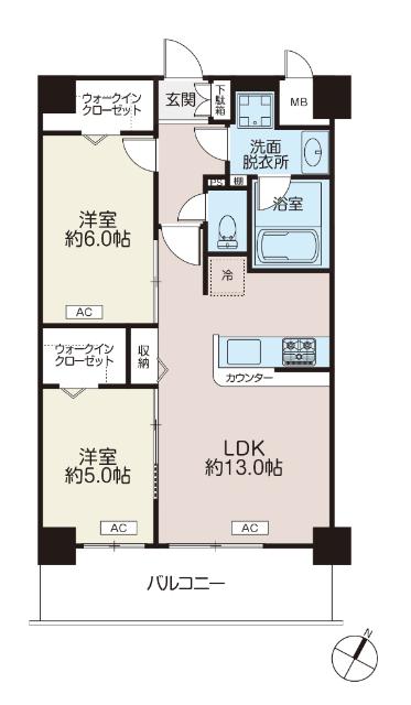 メルヴェーユイイダ志村（0307） 間取り図画像