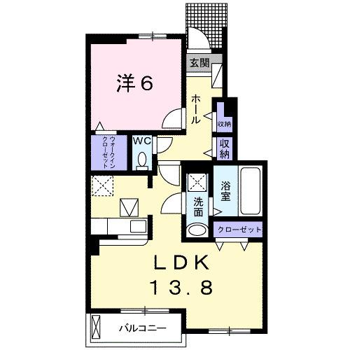 エターナリーⅡ（104） 間取り図画像