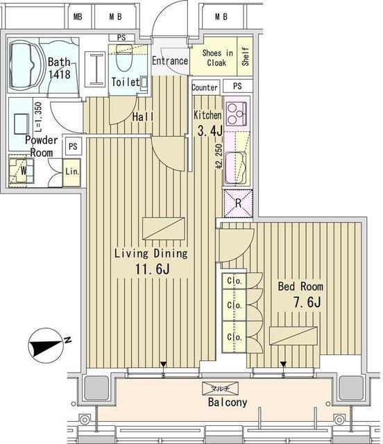  間取り図写真