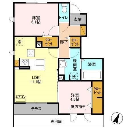  間取り図写真