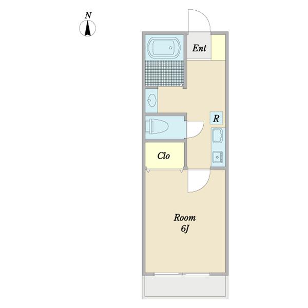 ウエスト弐番館（0106） 間取り図画像