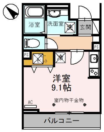フェリーチェ（108） 間取り図画像