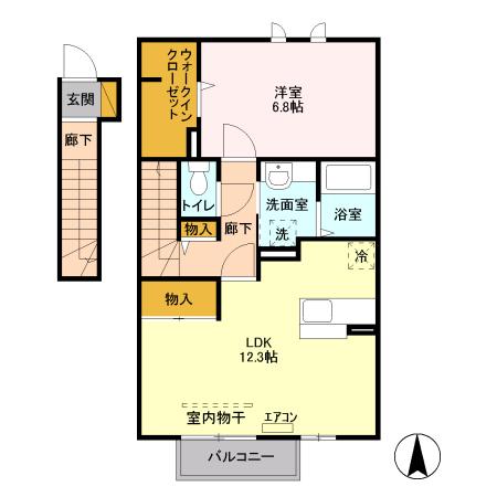  間取り図写真