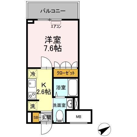 イーストサイドレジデンス（311） 間取り図画像