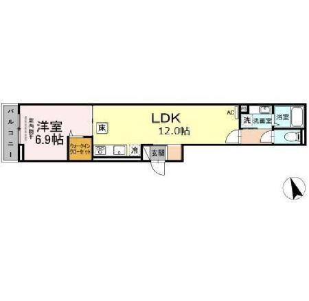 セジュール西台７（105） 間取り図画像