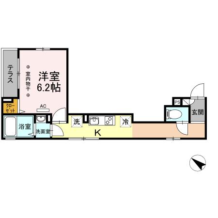 セレッソYP（102） 間取り図画像