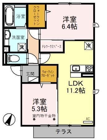 本根通（101） 間取り図画像